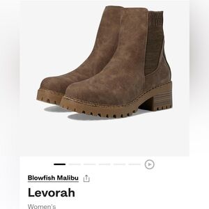 Taupe Blowfish Levorah Booties